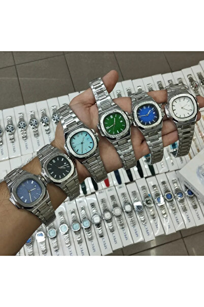 QUARTZ Eşref Single Watch, Square Dial Honeycomb Wristwatch, Men's Wristwatch