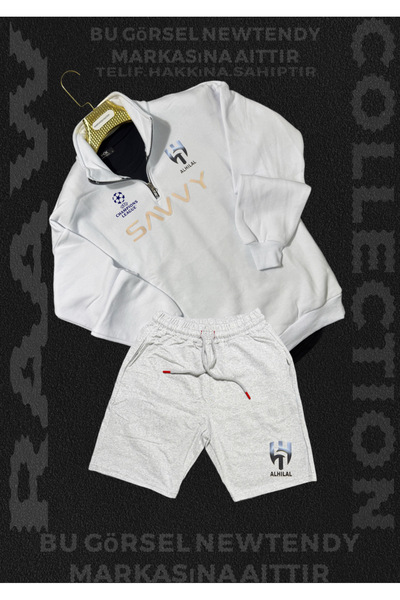 Minikelya Unisex Sports Set Inspired by Al Hilal |   Sports Set for Both Sexes Inspired by the Crescent – Limited Edition