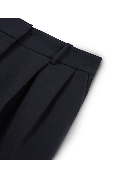 Machka Wide leg fit pileli pantolon