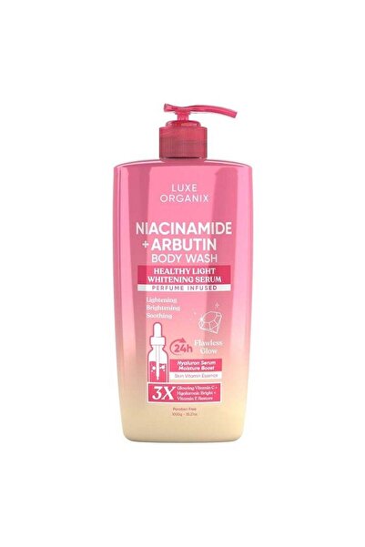 LUXE ORGANIX Niacinamide + arbutin body wash