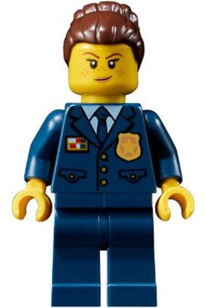 LEGO Minifigür City Police Officer Female twn406