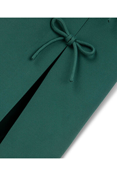 Machka Fiyonklu midi elbise