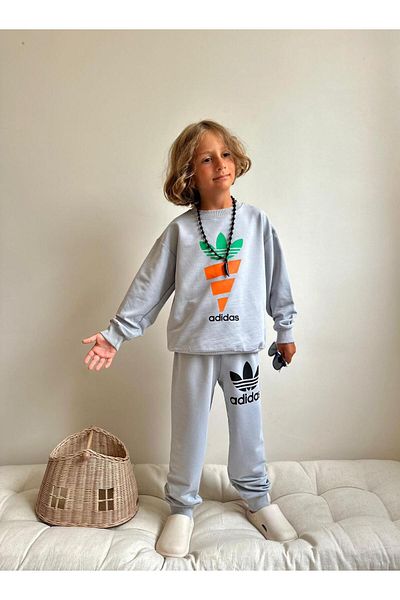 GÜL Baby Printed Long Sleeve Boy's Suit