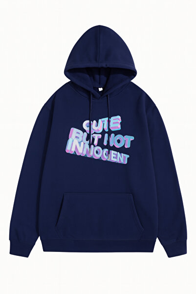 CLASSY.MODA „Hanorac oversize cu glugă Trend - țesătură confortabilă cu 3 fir...