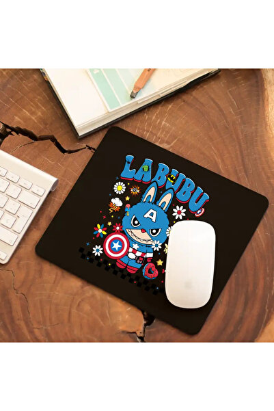 OEM Labubu Captain America Mousepad
