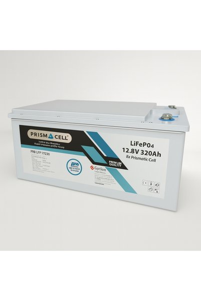 Prisma Cell Prismacell 12.8V 320Ah LiFePO4 Akü | Karavan & Solar
