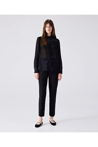 Machka Hotfix baskılı gömlek