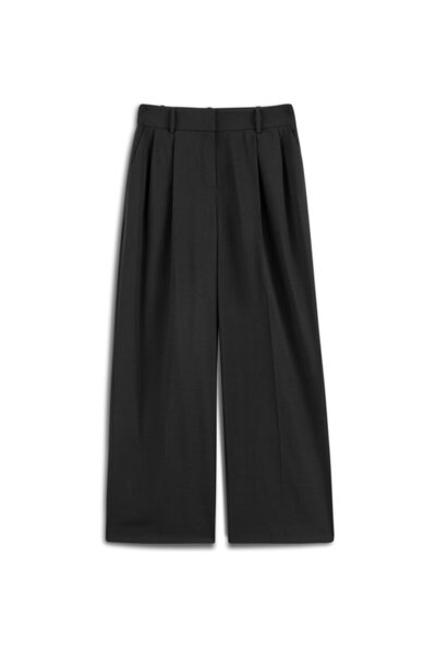 Machka Pileli wide leg fit pantolon