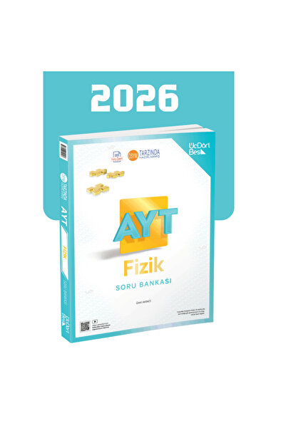 Üç Dört Beş Yayıncılık 2026 345 AYT Fizik Soru Bankası - Güncel Baskı