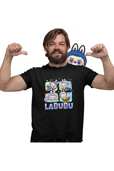OEM Labubu Cute Baby Men's T-Shirt