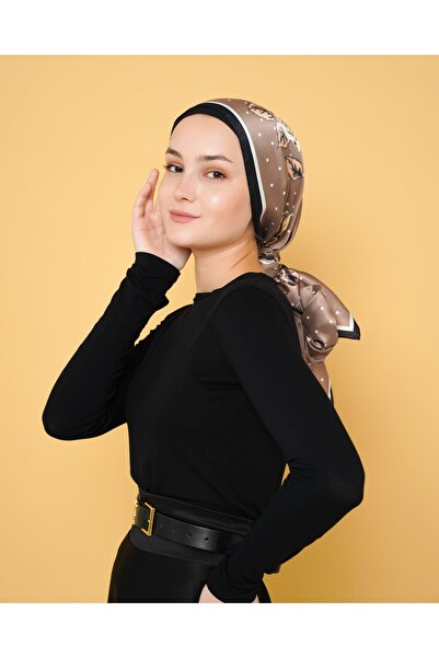 LEİLA SCARF Imported Twil Silk Shawl