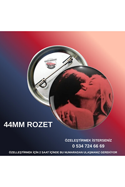 Tu&Se Candles TV Girl Temalı 44mm Rozet – Müzik ve Koleksiyon Rozeti