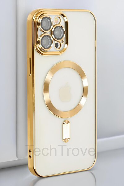 TechTrove iPhone 12 Pro Max Kılıf Kamera Korumalı Sararma Yapmaz Magsafe Şarj...