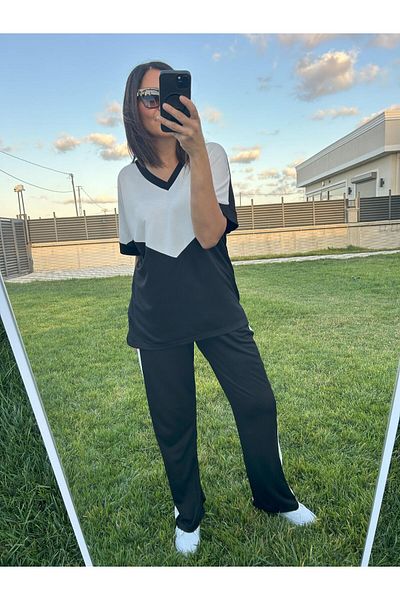 charamela Plus Size Blouse-Pants Two-Piece Set-Bgt47