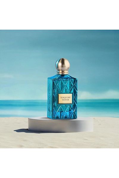 IBRAQ Turquoise Vetiver Perfume 75ml