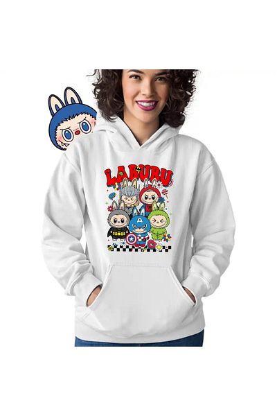 OEM Women's Sweatshirt Labubu Superheroes