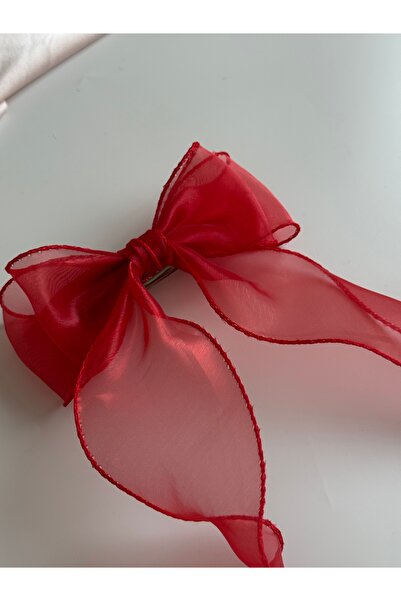 alhifa مشبك تلقائي من التول الطويل من الأورجانزا