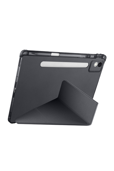 EHZ TEKNOLOJİ Lenovo Idea Tab Pro 12.7 Tb-373Fu Compatible Keyboard Mouse Set + Tablet Case with Stand
