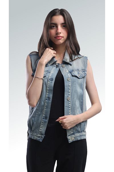 SUGA Summer jeans vest