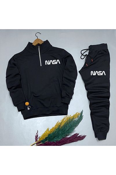 Risil-Nu Company New Season Premium Half Zip Sweatpants 2-Piece Combination