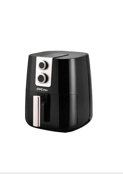 GVC PRO Oil-free air fryer, 4.5L capacity, elegant black color, 1250W power