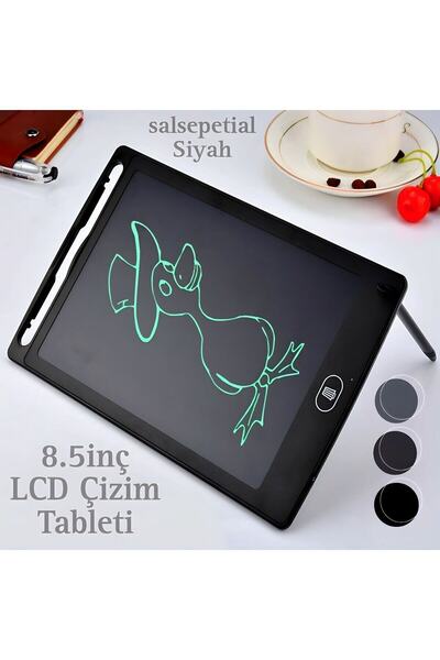 Ufak Tefek Şeyler تابلت رسم LCD مع قلم رقمي للرسم وسبورة كتابة للأطفال 8.5 Inc