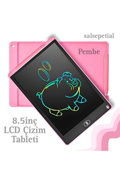Ufak Tefek Şeyler تابلت الرسم الرقمي للأطفال بشاشة LCD 8.5 بوصة