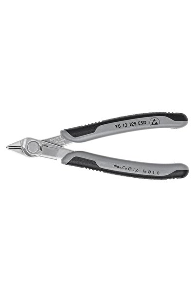 Knipex angled nose pliers V2A 125mm ESD