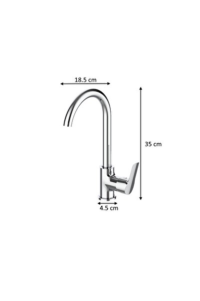 ZİNOX Μπαταρία νεροχύτη Z-Inox ZLN8184 Ασημί, εύκολη και μακράς διαρκείας λειτουργία