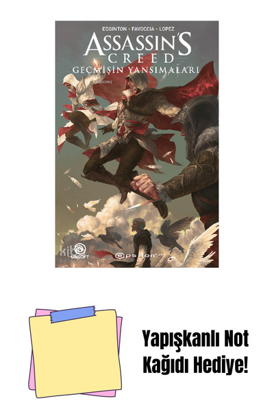 Epsilon Yayınevi Assassins Creed: Geçmişin Yansımaları + Yapışkanlı Not Kağıdı