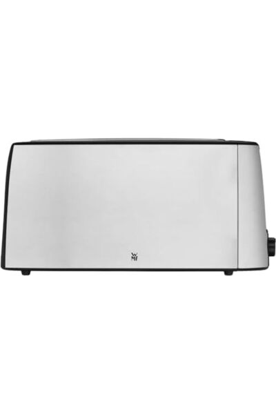AC BOX Bueno Pro Steel Two-Compartment Long Chamber 6 Heat Settings Silver Toaster 1550 W