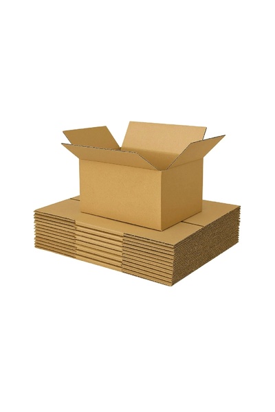 PEMA TEDARİK 60x40x40 Çift Oluklu Taşıma Nakliye Çeyiz Arşiv Kitap Boş Karton...