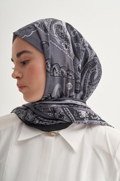 carell Liora Gray Nilla Cotton Shawl