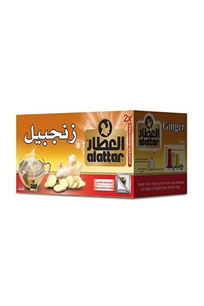 AL Attar أكياس شاي الزنجبيل 30 جرام عبوة من 20 كيسًا