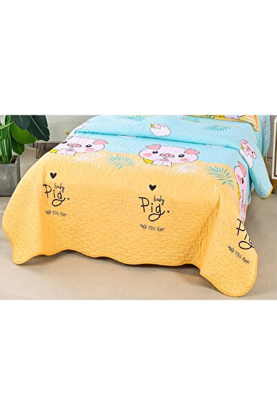 CHIRASO Microfiber Quilted Duvet Set, 3 Pieces, Duvet 180X200 cm, 2 Pillowcases