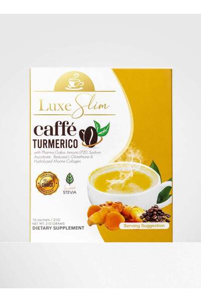 Luxe Slim قهوة كركم 10 أكياس | 21 جرام