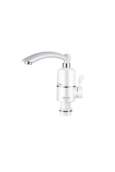 ZİNOX Ηλεκτρική βρύση Z-Inox ZLN5473 Λευκή, άμεσης θέρμανσης, ισχύς 3000W, ανοξείδωτο ατσάλι