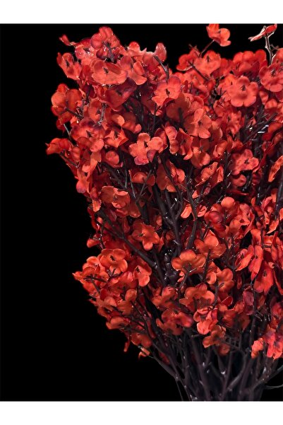 Lilac Home 3’lü 50 Cm Kırmızı Bahar Dalı