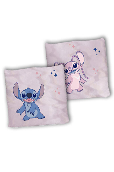 Lilo and Stitch Pernă decorativă roz Disney Lilo și Stitch 40x40 cm
