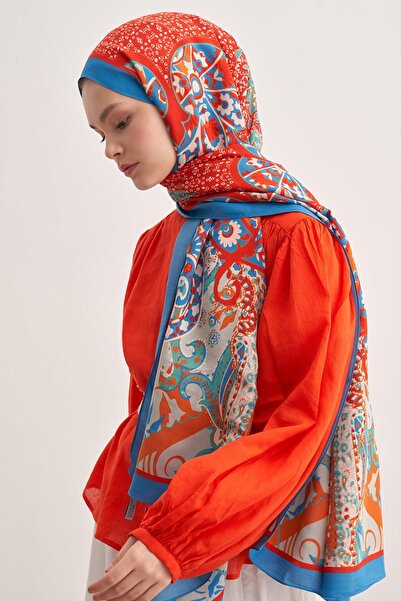 carell Lune Blue Vela Flush Shawl