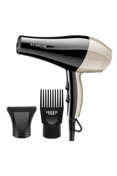 Sunhome 3-Piece Professional Hair Dryer Set,1800W Negative Ionic Fast Dry Low...