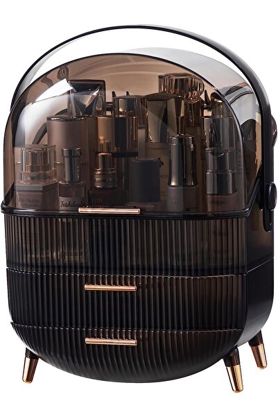 ETG Portable Multi-Functional Makeup Bag from Retro Series, Dustproof Storage Box for Cosmetics, Skincar