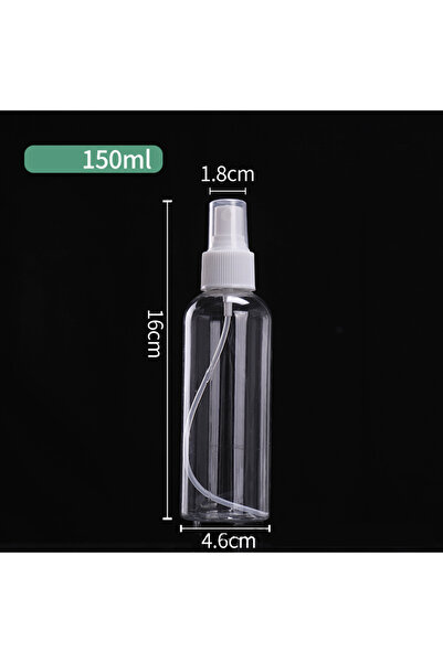 choice2 زجاجة رذاذ بلاستيكية شفافة فارغة سعة 150 مل، زجاجة عطر محمولة قابلة ل...