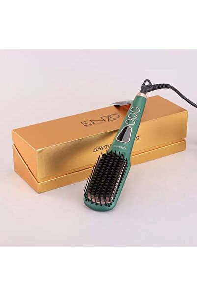 ENZO EN-4105 Wet & Dry Negative Ion Wide Plate Straightener Brush