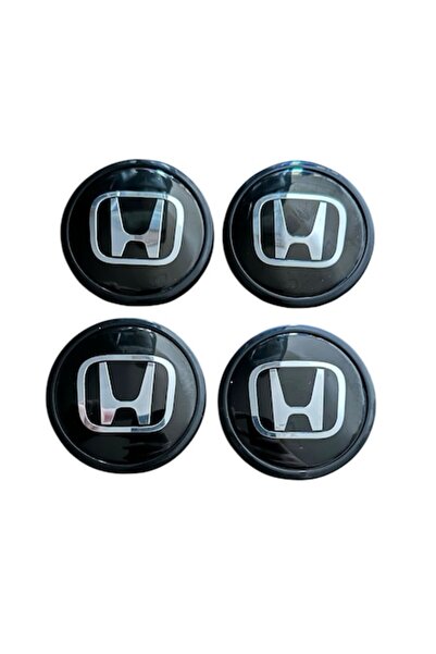 MAF Set de 4 capace de roți 65mm exterior, 56mm interior Honda negru