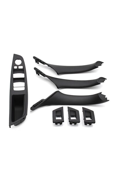 OEM SET 7 Mânere Interioare Uși BMW F10 F11 F18, cu Buton Oglindă Rabatabilă