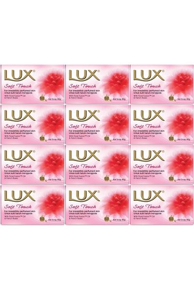 LUX Soap 80Gr Soft Touch (Soft Touch) (Set of 12)