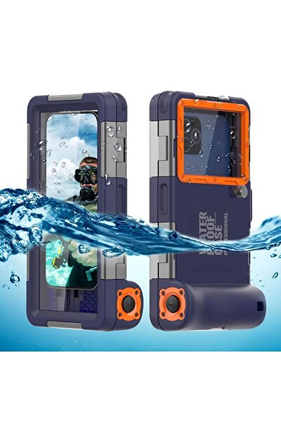 ShellBox جراب مقاوم للماء للغوص من الجيل الثاني، مقاوم للماء حتى عمق 15 مترًا، مناسب للهواتف ذات الشاشات من 4.9 إلى 6.9 بوصة