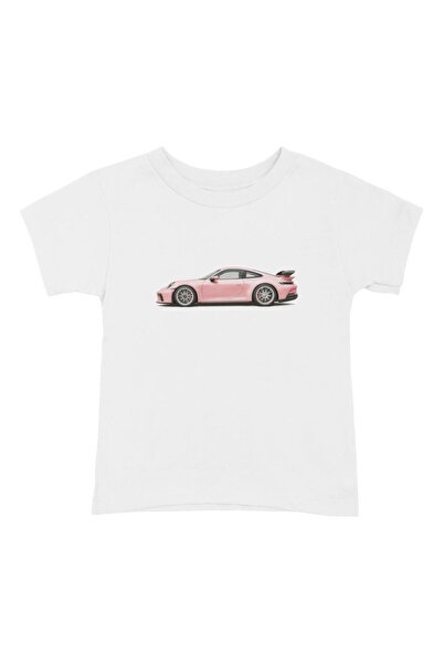 Butik Pembe porsche baby tee beyqz cadın crop