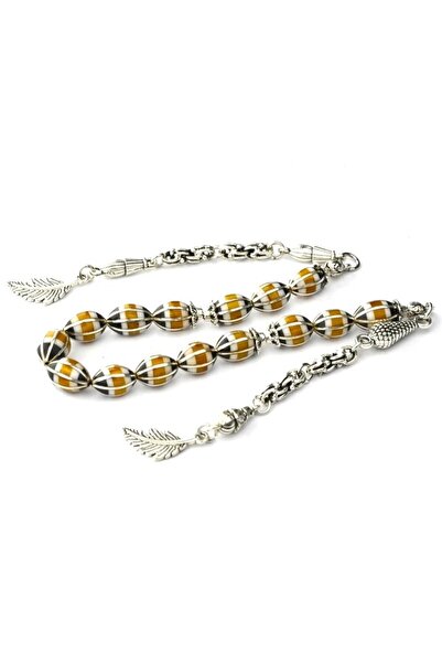 HÜNERTAŞ مسبحة زازا مقطوعة على شكل شريحة البطيخ